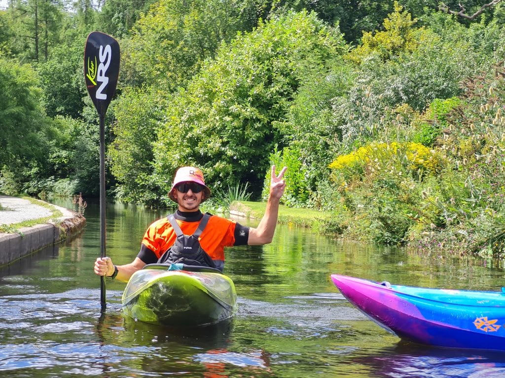 24 hour kayaking charity challenge on the Dee - we did it!!! - Del Likes  Kayaking